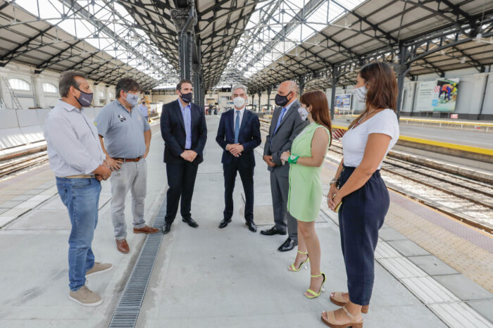 Inauguran la primera etapa de la renovación de la estación Retiro en la línea Belgrano Norte