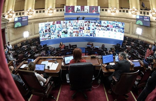 El senado vota por la aprobación o no del proyecto de legalización del aborto