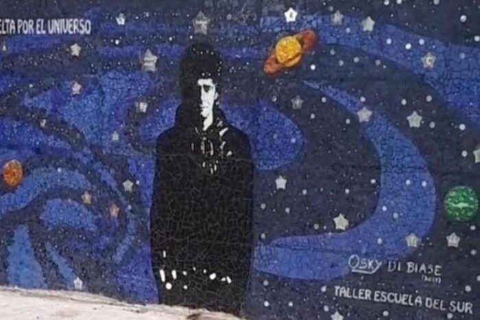 Conocé al artista que le poné rock a las paredes de la Ciudad: homenajeó a Cerati y Spinetta, ahora va por Sui Generis