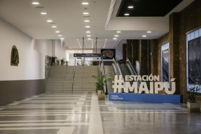 Remodelaron la estación Maipú del Tren de la Costa