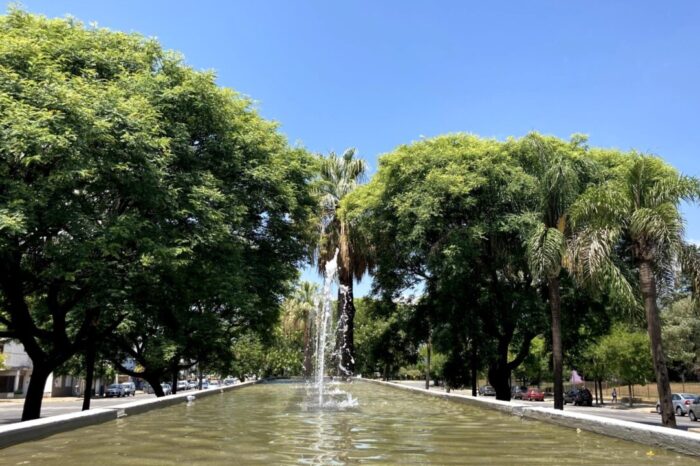 Repararán las fuentes del bulevar de avenida Balbín y del lago del Parque General Paz