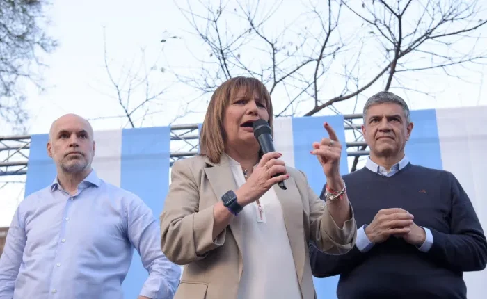 Belgrano: cierre de campaña de Juntos por el Cambio con Patricia Bullrich, Jorge Macri y Rodríguez Larreta