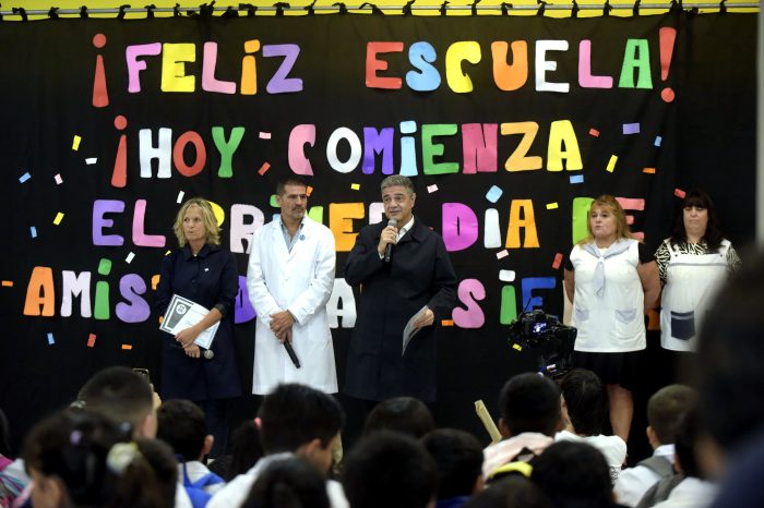 Jorge Macri: "Estamos muy orgullosos del comienzo de las clases en la Ciudad”