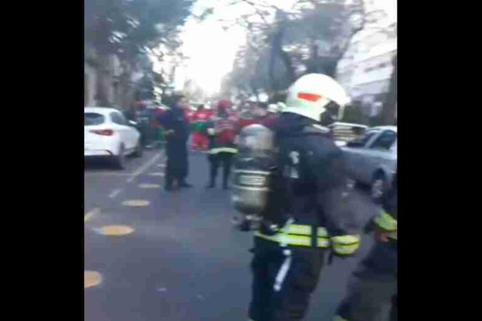 San Cristóbal: cuatro hospitalizados por un incendio en Sarandí al 1400