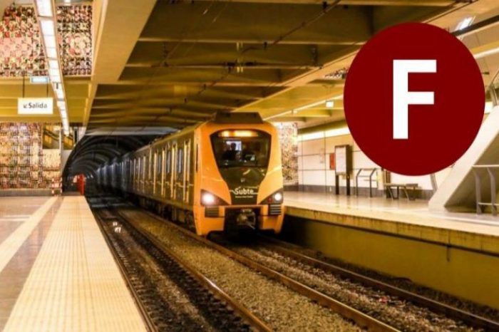 ¿Cómo sería la línea F de subte?