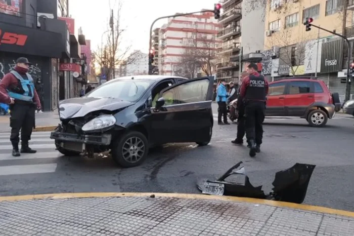 Una mañana repleta de choques en la Ciudad