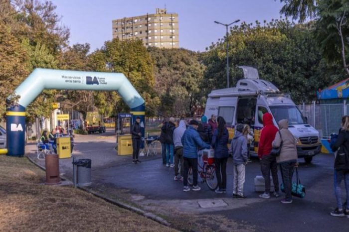 Las oficinas móviles del GCBA atenderán en La Paternal, Parque Chas, Villa Ortúzar, Villa Luro y Villa Riachuelo