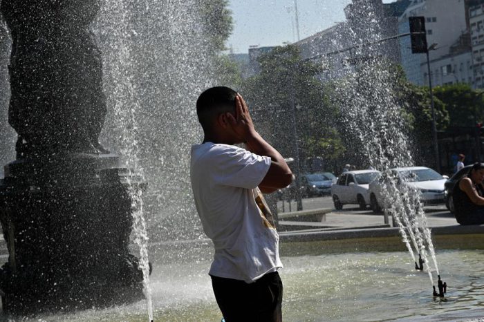 Alerta naranja en CABA por la ola de calor